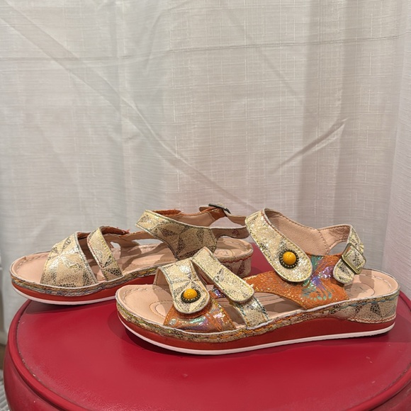 Spring Step L’Artiste Women’s Sandals Sz 37/6.5 - Picture 2 of 8